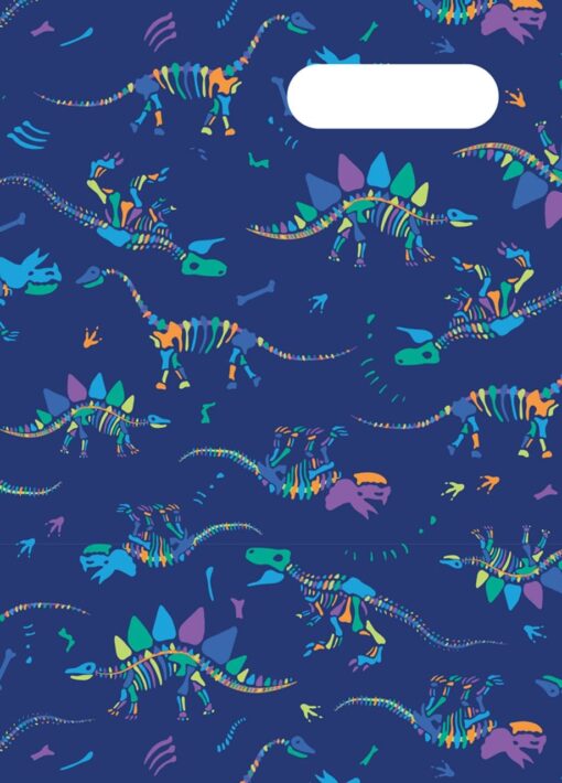 A4 Book Cover - Dino Bones