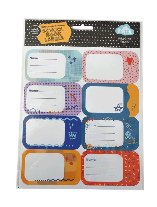 Book Labels - Multicolour