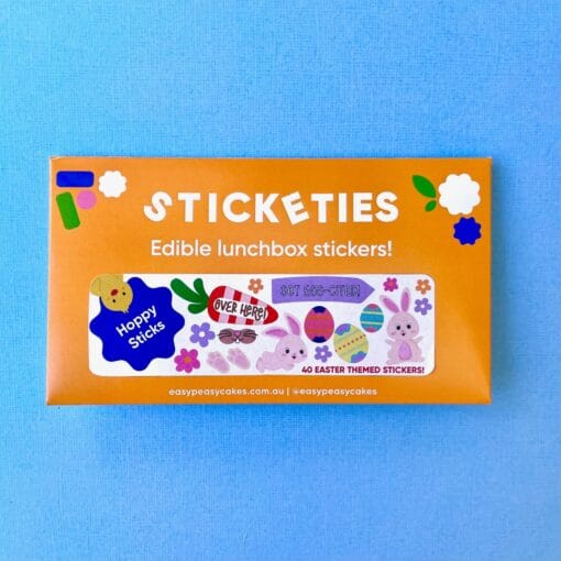 Hoppy Easter - Edible Lunchbox Stickers