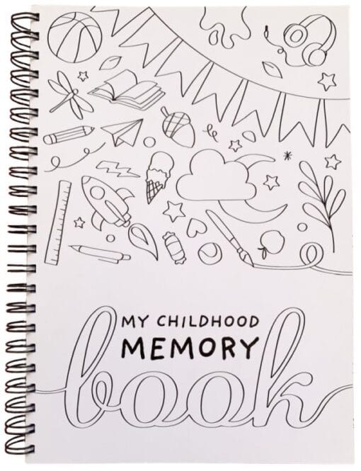 My Childhood Memory Book - Black & White