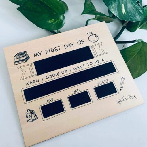 My First Day Boards